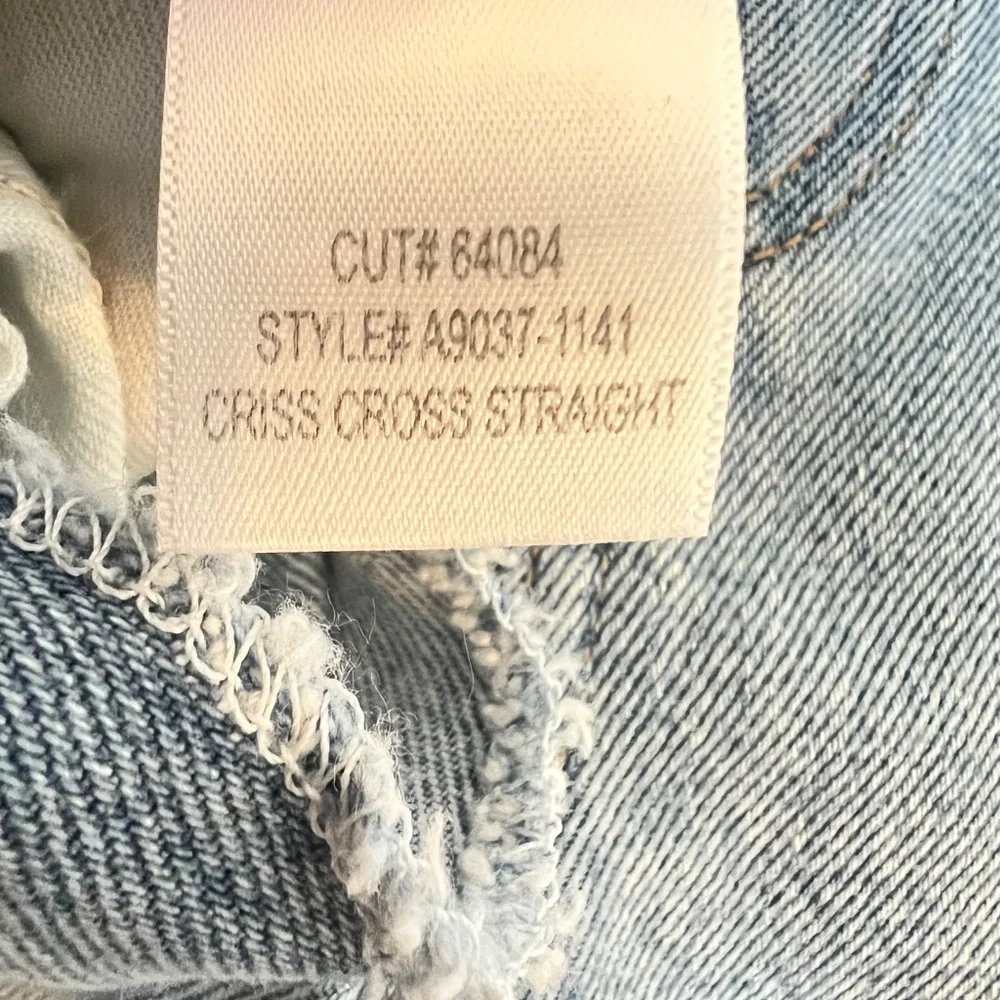 Agolde Crisscross Upsize High Waist Jeans